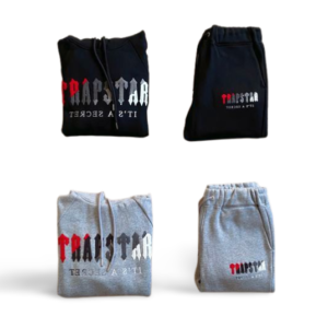 TRAPSTAR CHENILLE DECODED HOODED TRACKSUIT